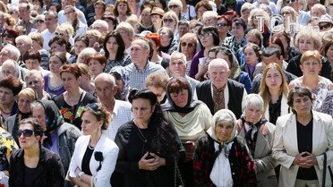 прощання з Гузаром у Львові_4 / © УНІАН