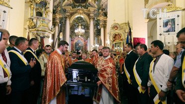 прощання з Гузаром у Львові_9 / © УНІАН