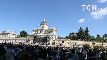 прощання з Гузаром у Львові_11 / © УНІАН