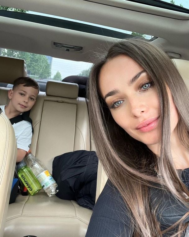 Ксенія Мішина з сином / © instagram.com/misha.k.ua