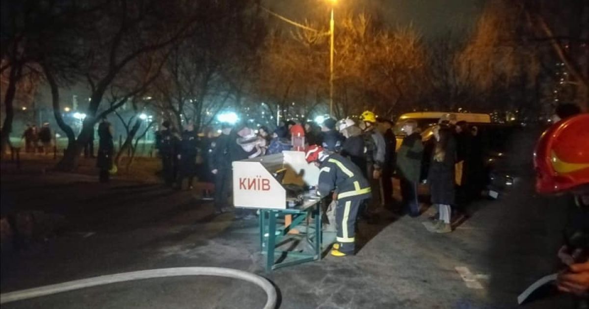 пожежа в Києві_2 / © ГСЧС