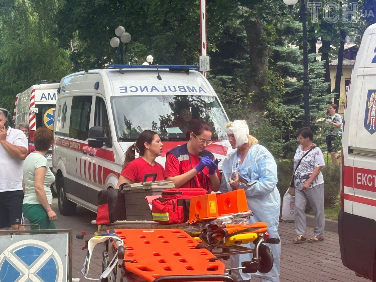 Durante l'attacco dell'8 luglio a Kiev è stata colpita una delle sedi di un istituto medico pediatrico