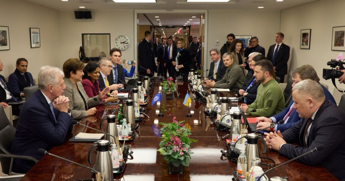 Zelenskyy and the IMF chief / Photo: president.gov.ua