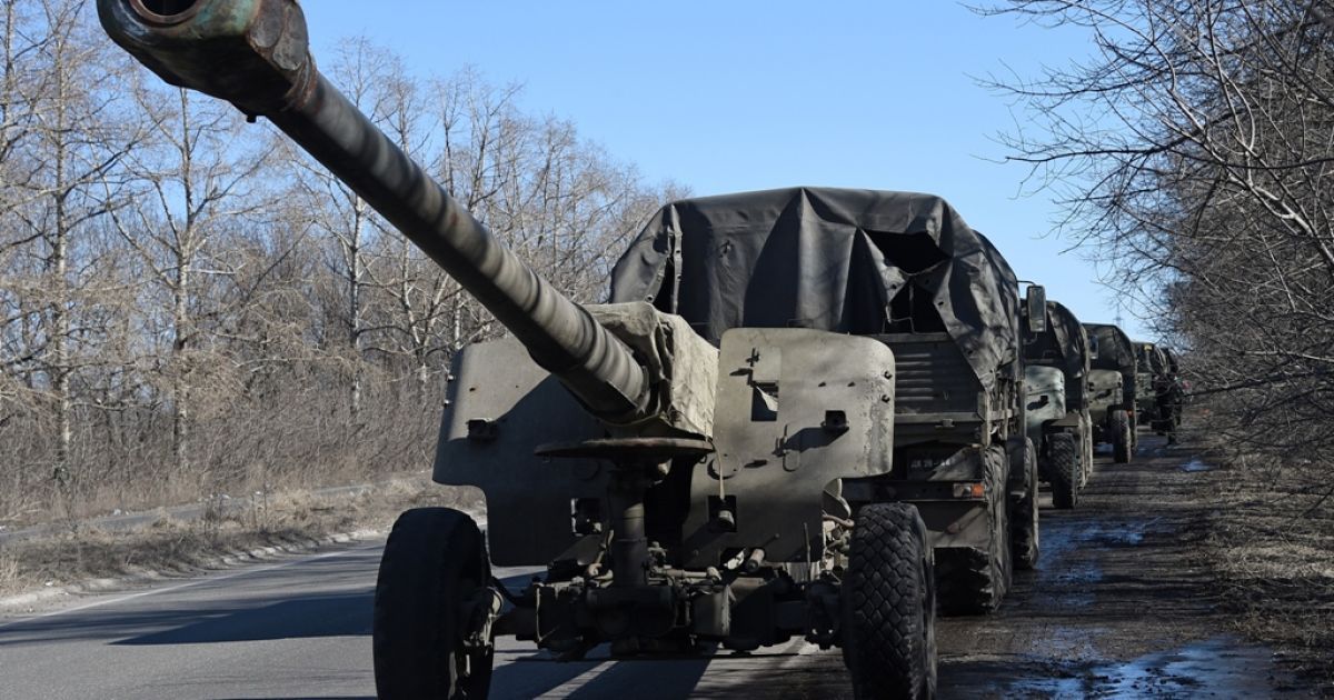 Позиции украинских военных обстреливали в течение вечера
