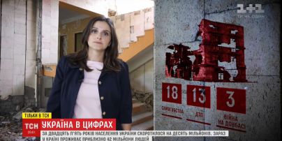 Украина в цифрах: за 27 лет независимости украинцев уменьшилось на 10 миллионов