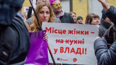 Марш жінок 2020 у Києві_24 / © ТСН.ua/Олександра Агєєва
