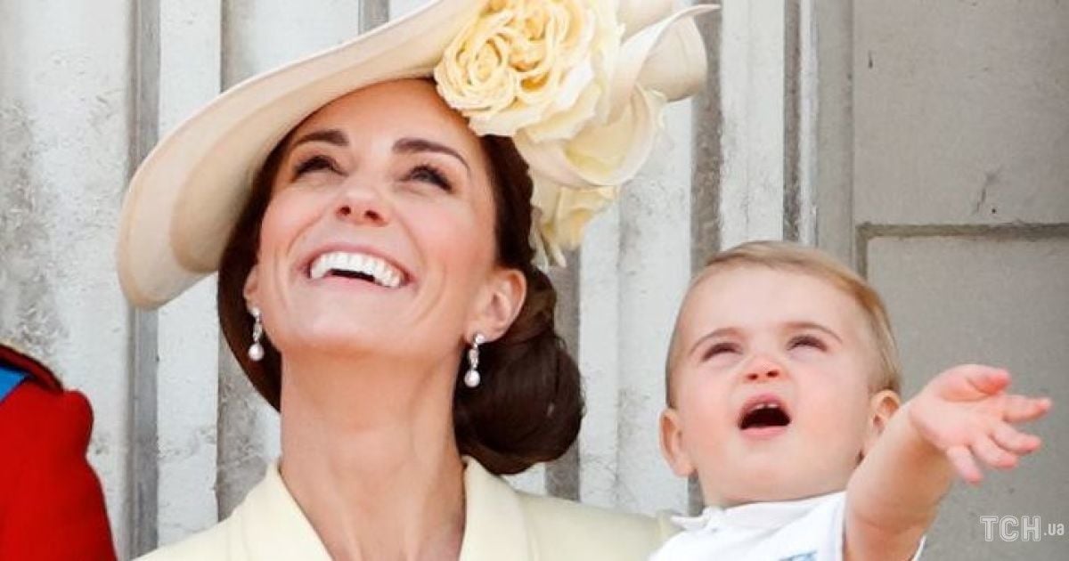 Герцогиня Кембриджська та принц Луї