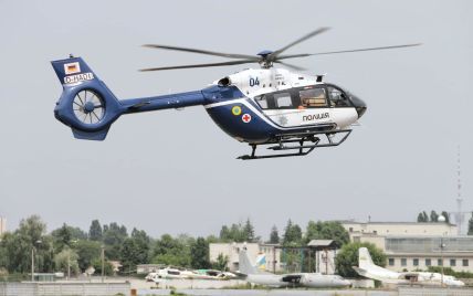З Німеччини прибув новий гелікоптер Н-145 для українських поліцейських