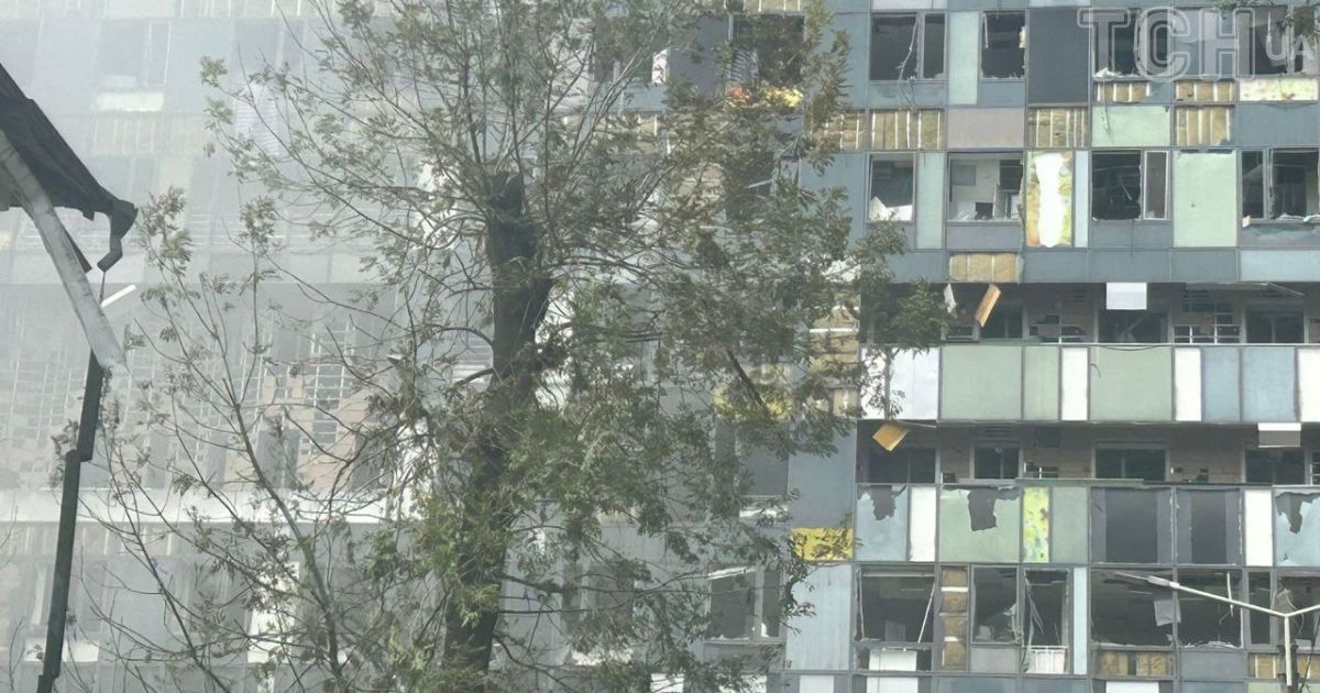 Під час атаки 8 липня в Києві влучили в одне з приміщень дитячого медичного закладу "Охматдит".