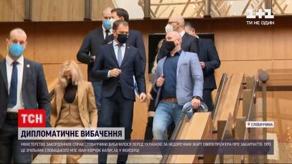 Новости Украины: в МИД Словакии извинились перед Украиной