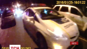 В Одессе полиция с погоней задержала "Самооборону"