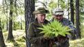 "Горбата гора" та пошуки Медведєва у лісі. Соцмережі обговорюють фото з відпочинку Путіна