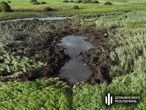 Аварія сталася ввечері 22 липня на одному з аеродромів Волинської області / © Державне бюро розслідувань