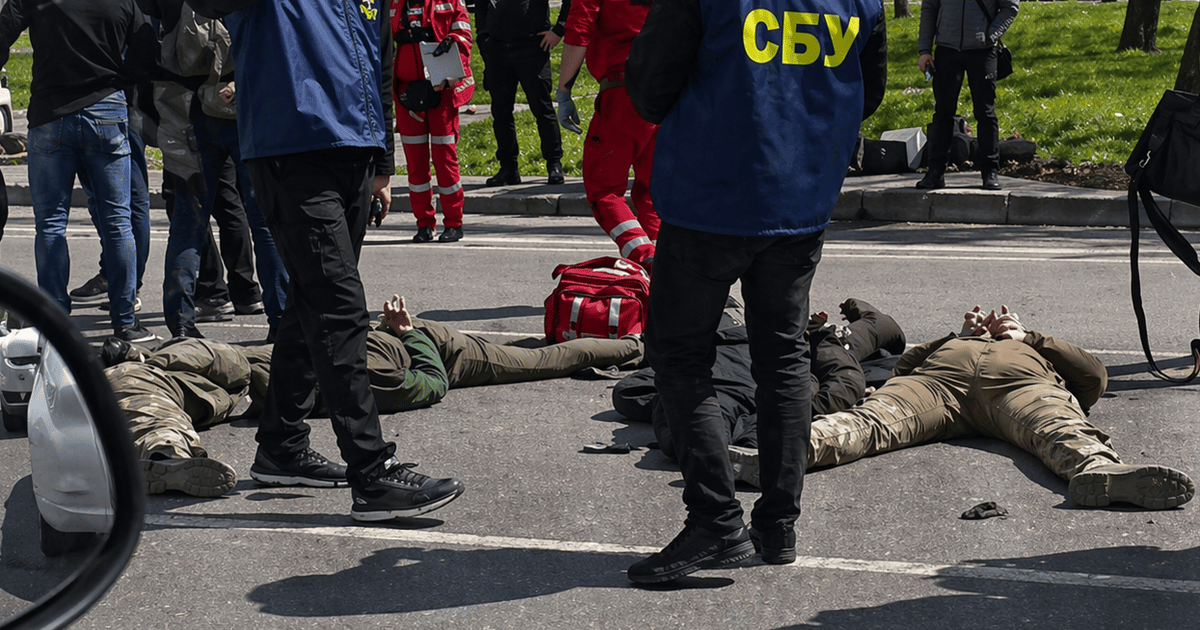 Затримання військових ТЦК та СП в Одесі 21 квітня