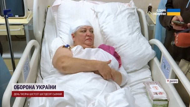 Російський дрон атакував жінку в під’їзді