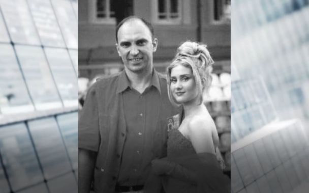 Катерина Бужинська з першим чоловіком / © Світське життя