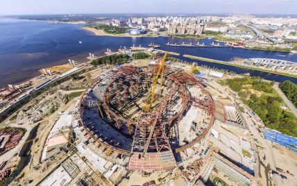 ФІФА вимагає у росіян пояснити зупинку будівництва стадіону ЧС-2018