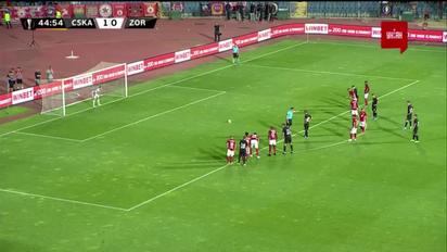 ЦСКА (София) - Заря - 1:1. Видео гола Юрченко