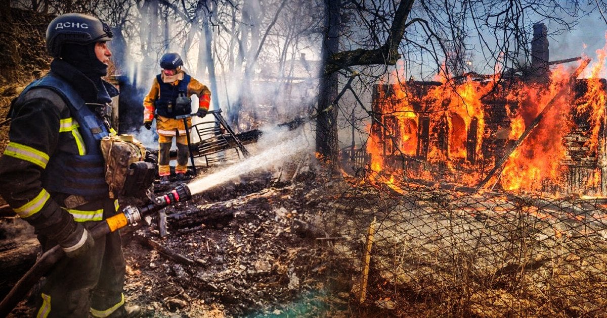 Обстріл України