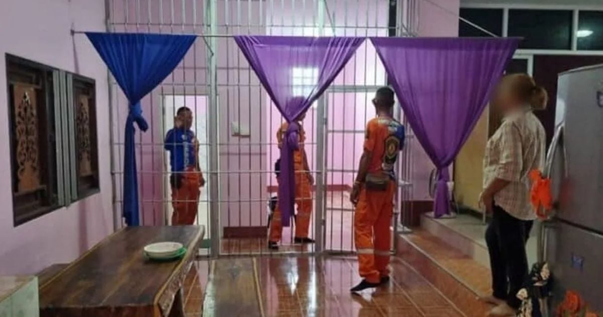 Матір побудувала для сина камеру / Фото: Pattaya Mail