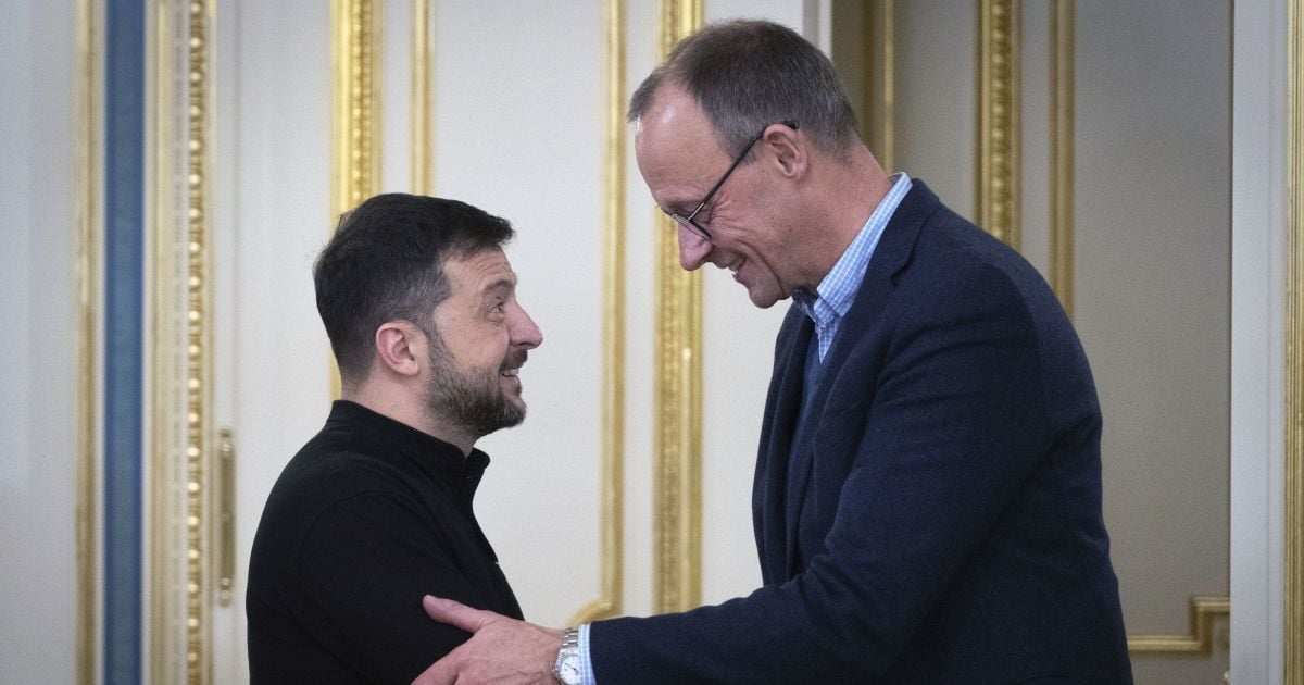 Владимир Зеленский и Фридрих Мерц