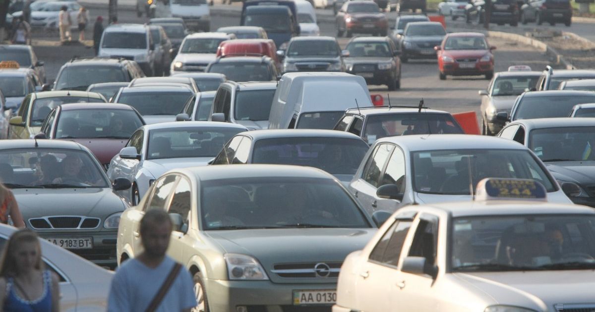 В Киеве на четыре дня ограничат движение транспорта по центральным улицам