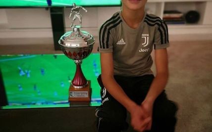 Син Роналду завоював перший трофей в Італії