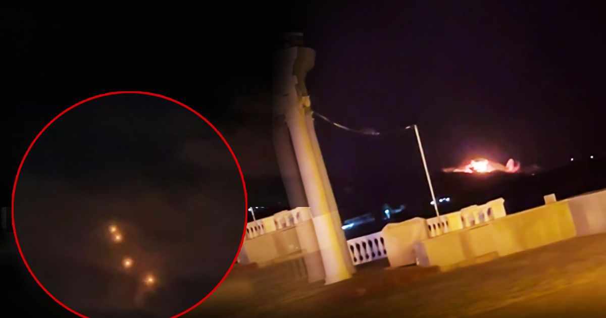 Жителі Криму зняли на відео прильоти