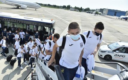 Курс на Глазго: сборная Украины улетела на исторический матч плей-офф Евро-2020 со Швецией