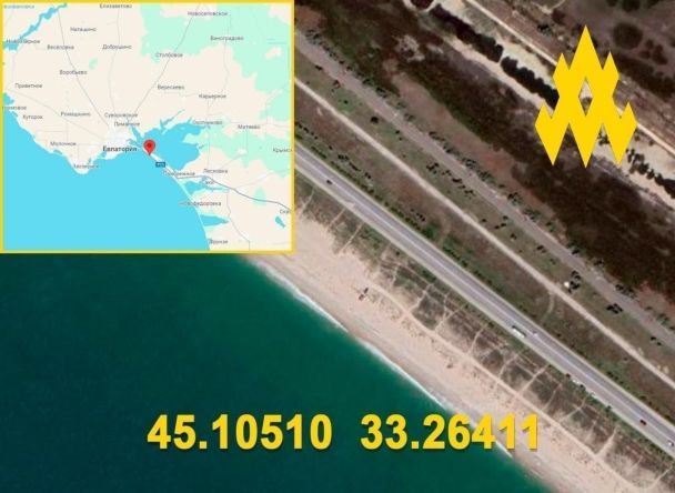 У Криму окупанти збільшують оборонні позицій вздовж узбережжя / © Telegram / Рух "АТЕШ"