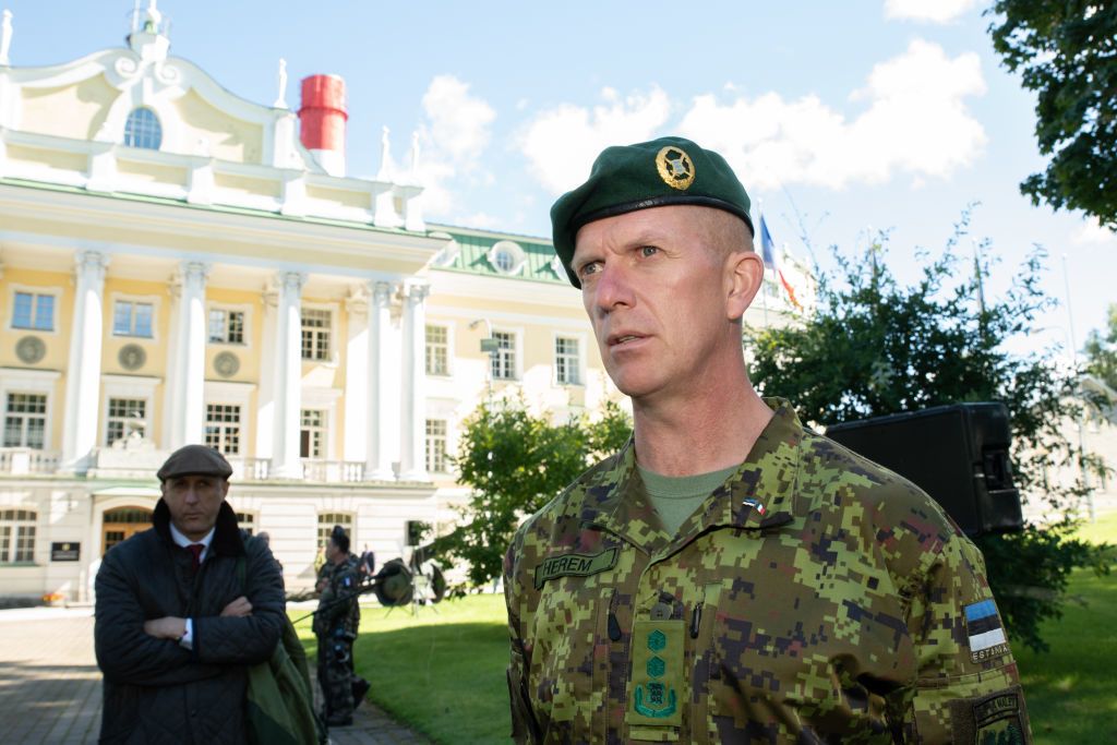 Командувач Силами оборони Естонії Мартін Герем / © 