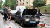 Во Львове неизвестные взорвали служебный автомобиль уголовного розыска