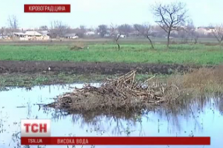 На Кировоградщину неожиданно пришла большая вода
