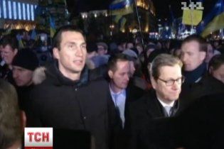 Невеста Кличко-младшего приедет на Евромайдан и обратится к людям по-украински