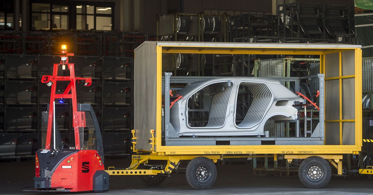 Seat вперше випустив робоплатформи для роботи на заводі