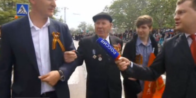 Отстраненный от должности Шевцов объяснил участие в параде под флагом РФ в духе "деды воевали"