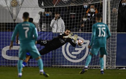 "Это исправимо": тренер "Реала" похвалил Лунина за его игру в Кубке Испании, но все же выделил определенный недостаток