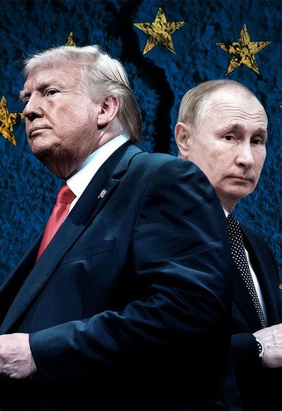 Президент США Дональд Трамп и президент России Владимир Путин