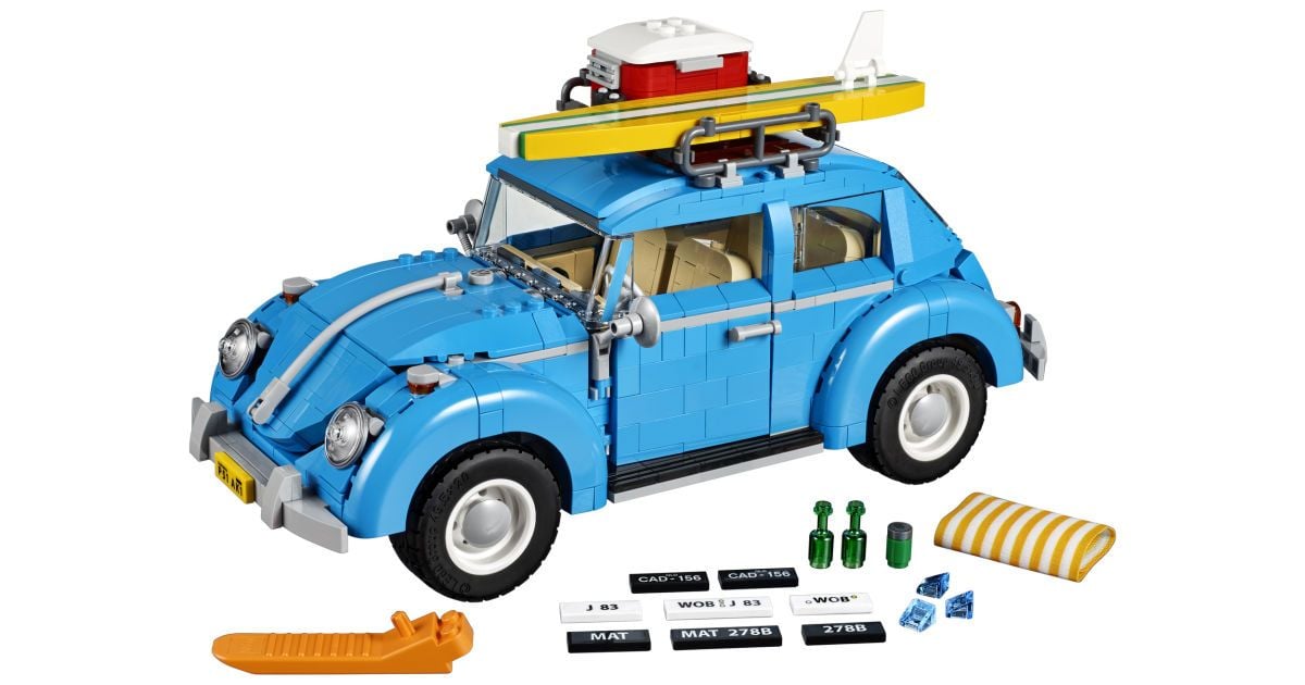 LEGO выпустил модель классического VW Beetle