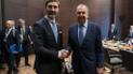 Міністр закордонних справ Словаччини Юрай Бланар та його російський колега Сергій Лавров