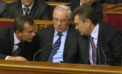 Янукович Азаров Клюєв