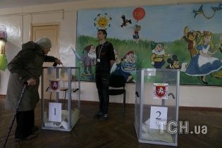 В Севастополе на референдуме проголосовали "рекордные" 123% избирателей