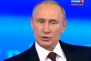 Путин убеждает, что море в Крыму очень грязное и там купаются пьяные шахтеры