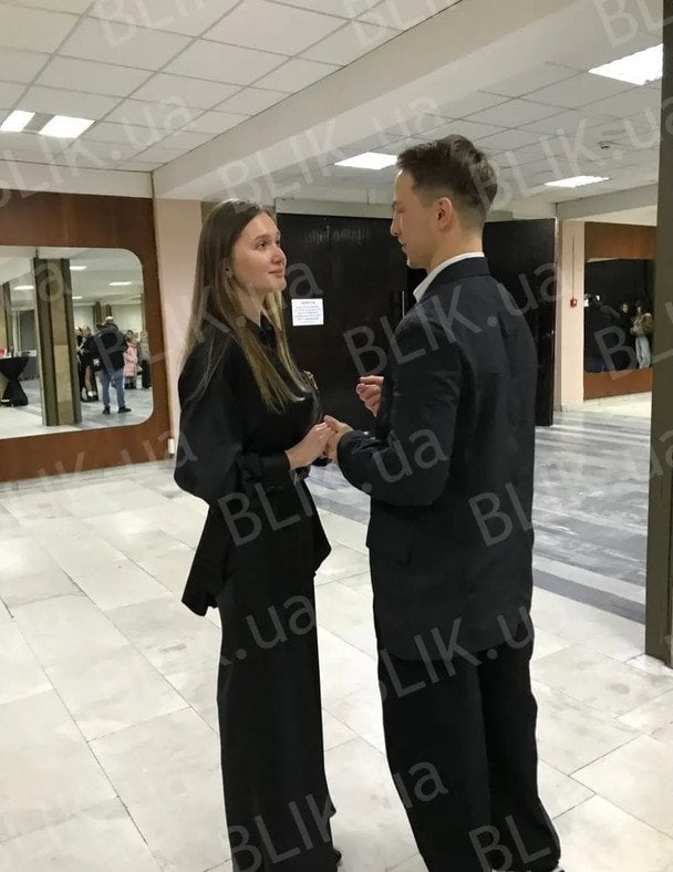 Олександр Терен з новою обраницею / © blik.ua