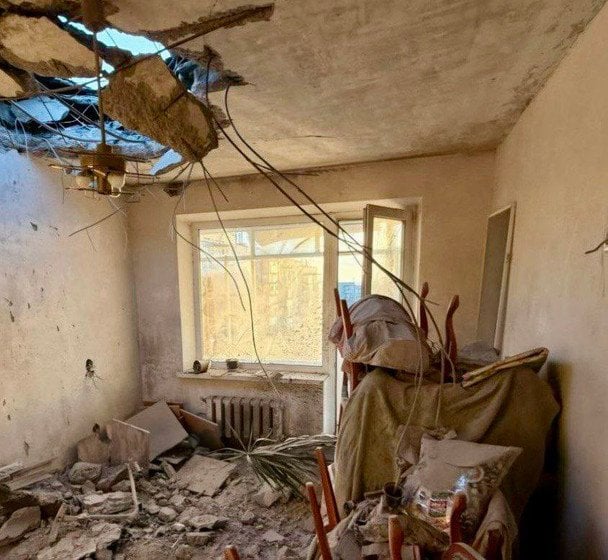 Последствия ударов по Днепропетровской области