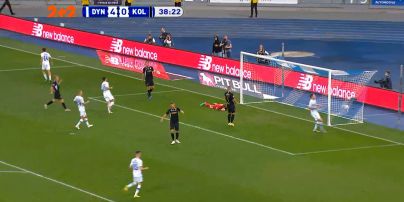 УПЛ | Чемпіонат України з футболу 2021 | Динамо - Колос - 5:0. Відео голу Де Пени (39`)