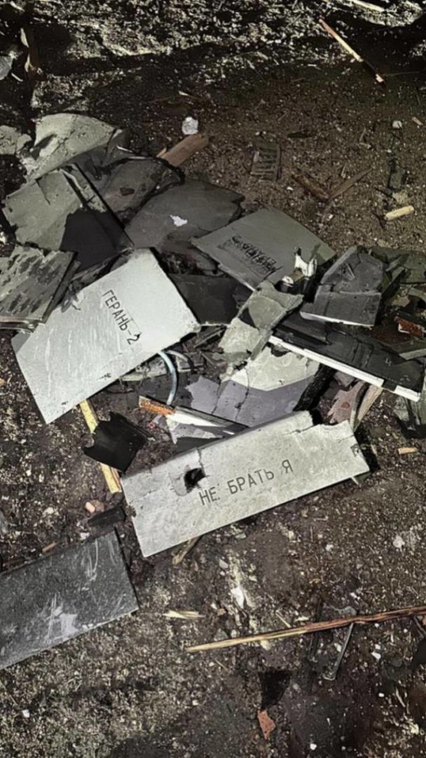 Силам ППО не вдалося збили усі дрони, які РФ випустила по Одещині. Фото: Сили оборони півдня.
