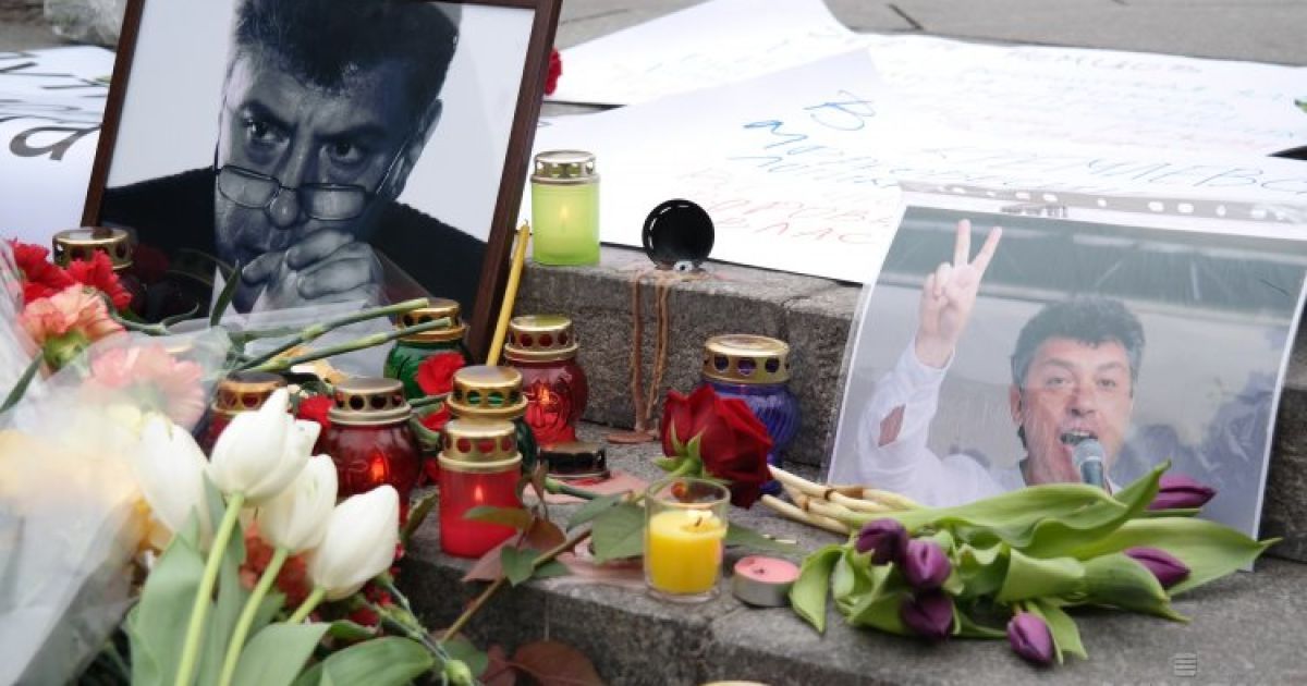 У Києві проводять акції пам&rsquo;яті Бориса Нємцова / © УНІАН