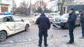 У Львові водій на джипі врізався в машину патрульних