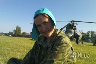 Летчица Савченко рассказала, как ее с мешком на голове вывезли на территорию России